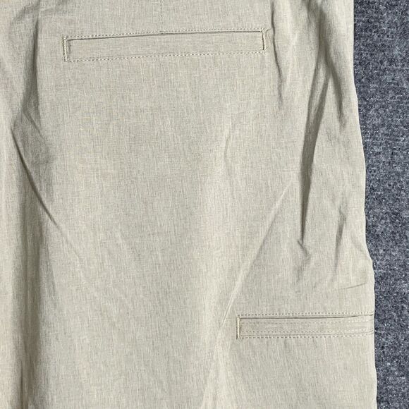 Nicklaus NWT Golf Shorts Men 40 Tan Eco-Choice Stay Dry Sun Protection UPF 50 - Picture 5 of 10